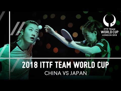 2018 ITTF Team World Cup I China v Japan Showdown