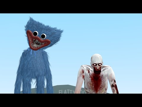 HUGGY WUGGY VS SCP-096!!! Garrys Mod Sand Box [Poppy Playtime Vs Scp Foundation]