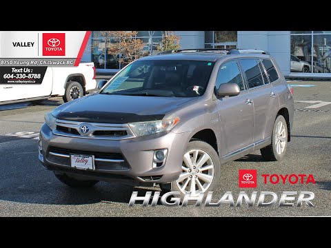 2012 Toyota Highlander Hybrid Limited