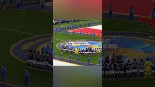 オランダ戦での国家斉唱 #サッカー #サッカー日本代表