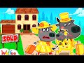 Bufo Sold His First House 😥Very Happy Story-Kids Stories about Family | Wolfoo Channel New Episodes