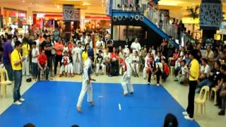 Michael Porras Jr-Red Armor in the 3rd Master Hyoung Joo Kim TKD Championship-Davao City