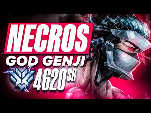 BEST OF NECROS - CRAZY FAST GENJI GOD | Overwatch Necros Montage