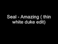 Seal - Amazing (thin white duke edit) 