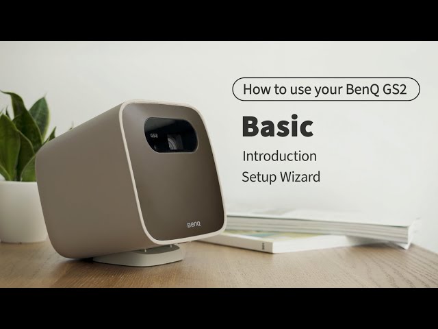 BenQ GS2 Wireless Portable Projector - Basic Introduction and How to Setup