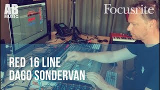 Video thumbnail for AB MUSIC Product Spotlight: Focusrite RED 16 Line with Dago Sondervan by Algam Benelux