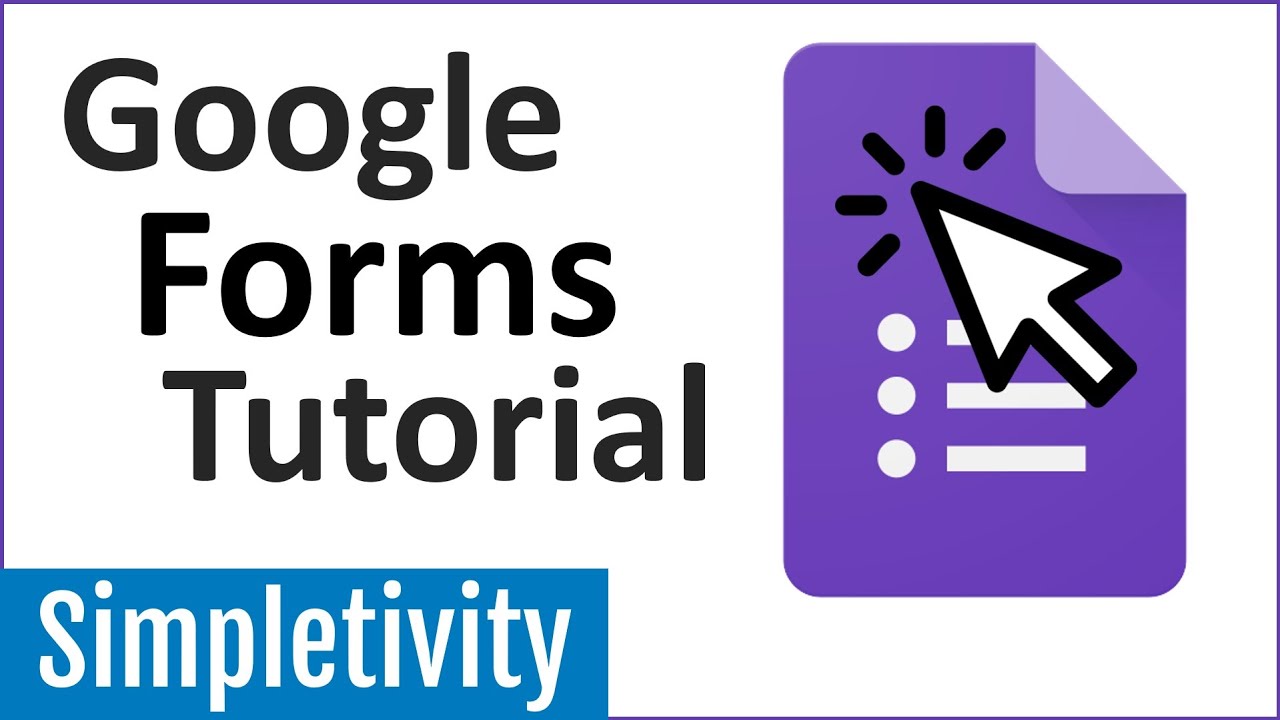How to use Google Forms - Tutorial for Beginners