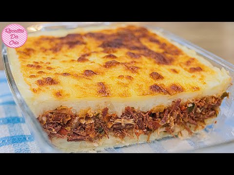 ESCONDIDINHO DE CARNE SECA | COM MANDIOCA | VIDEO AULA COMPLETA | RECEITAS DA CRIS