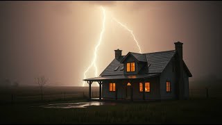 Relax with Heavy Rainfall & Thunder  Natural Sleep Ambience