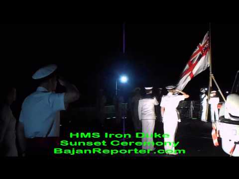 HMS IRON DUKE PAYS VISIT TO BARBADOS
