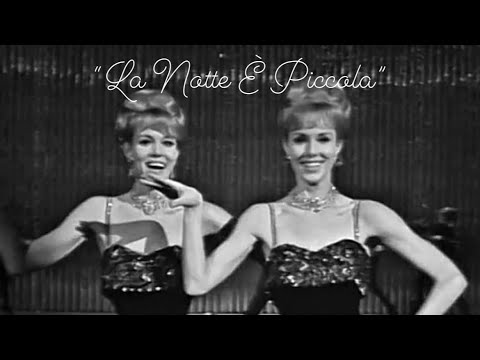 Le Gemelle Kessler “La Notte È Piccola” HD (Sigla d’Apertura di Studio Uno 1965)