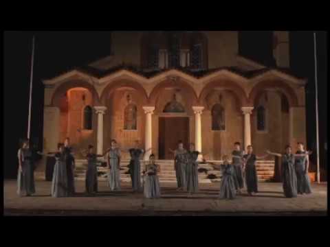 Antigone (Parodos) -- subtitle options: ENGLISH and ANCIENT GREEK Video