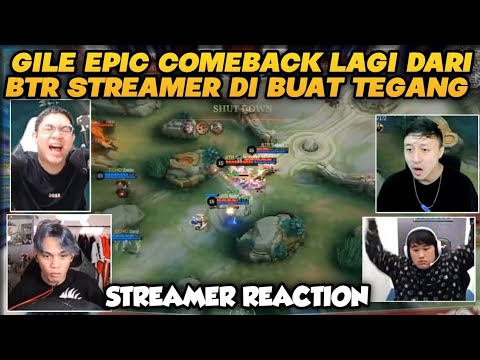 COMEBACK GILA DARI BTR BIKIN STREAMER TEGANG | BTR VS ECHO GAME 1