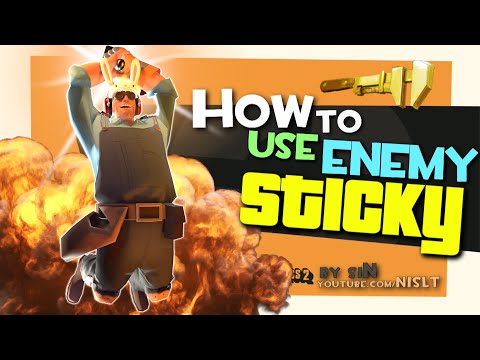 TF2: How to use enemy sticky (Golden Wrench) Video