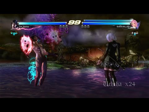 L7 86 Lili Rochefort y B2 Alisa Bosconovish VS UNKNOWN - Tekken Tag 2 ( Uchiha x24 ) GamePlay PS3