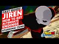 HOW TO GET JIREN ALTERNATE ENDINGS DRAGON BALL SPARKING ZERO SparkingZero Dragonball DBSZ