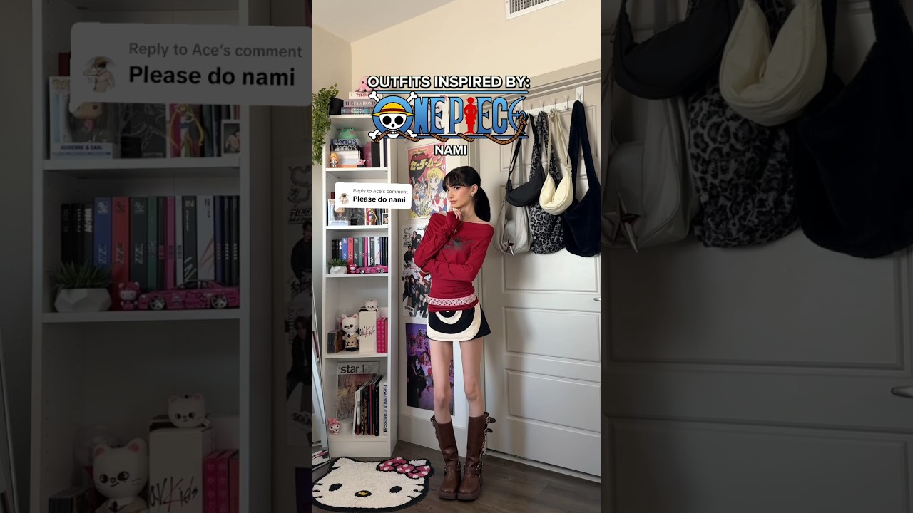 One Piece - Nami inspired outfits 🧡 #onepiece #nami #namionepiece #anime #animeoutfit #onepiecenami