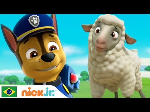 Capa de Patrulha Canina | Os filhotes salvam um rebanho | Nick Jr. em Português