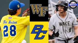 #14 Wake Forest vs Boston College Highlights (G3) | 2024 College Baseball Highlights