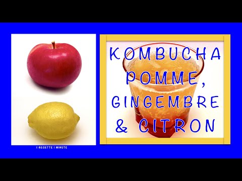 Recette Pomme-citron pétillant au gingembre