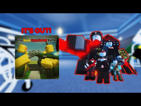 The Noob Experiment Battlefront RELEASE!🎉🥳 (Link in description)