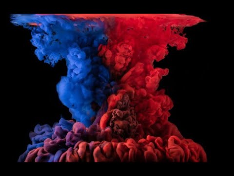 INK IN WATER BACKGROUND 4k