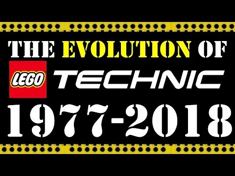 The EVOLUTION of LEGO TECHNIC 1977-2018