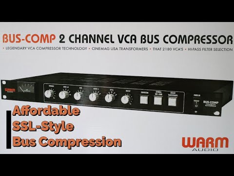 Warm Audio Bus Comp - Unbox and Workout