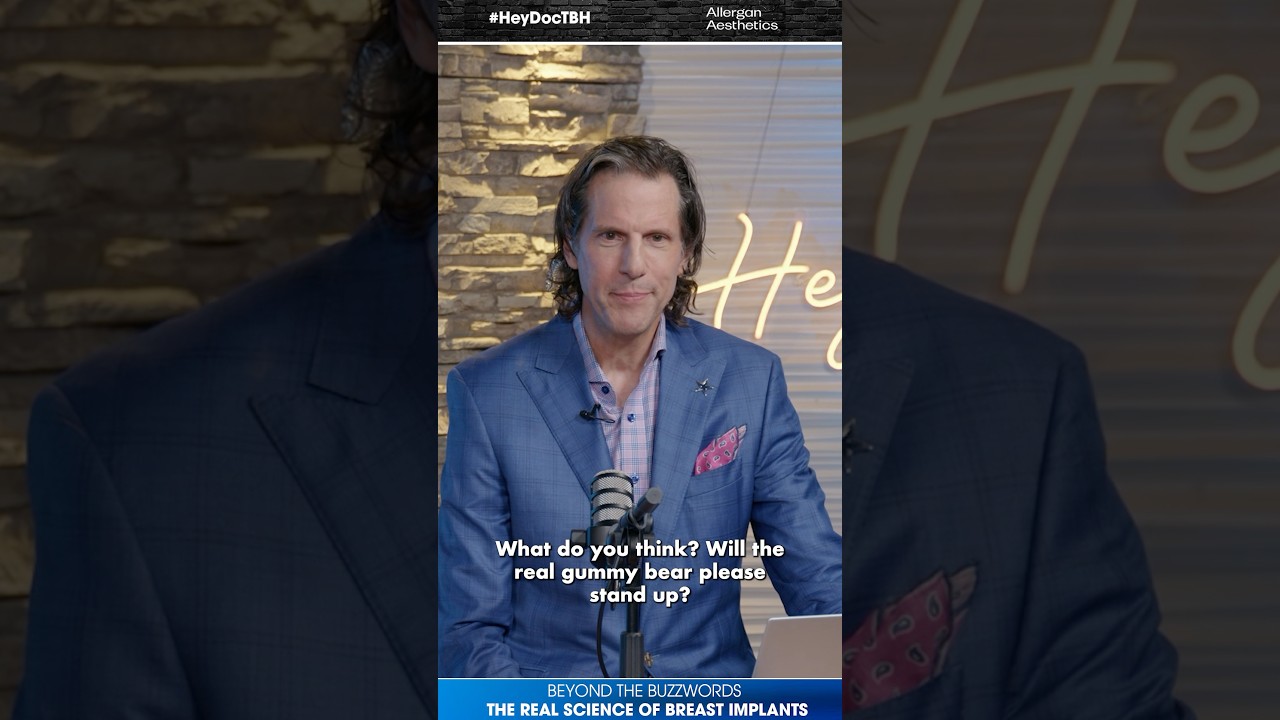 “Will the real gummy bear implant please stand up?” 🧐