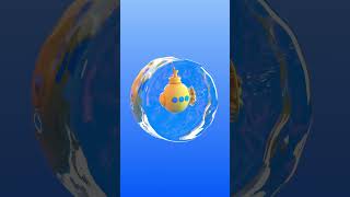 🎶O, we all live in a yellow submarine 🎶 #thebeatles #c4d #infiniteloop #3dart #shorts