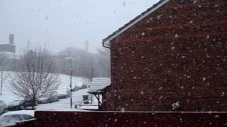 preview picture of video 'Snowfall in Chorley'