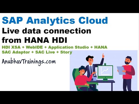 SAP Analytics Cloud Tutorial with LIVE Data Connections | Analytics Cloud Live Training | HANA Data