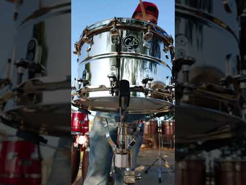 Gon Bops 8.5" Stainless Steel 14" Banda Snare Drum (Tarola) image 26