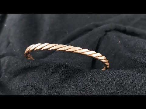 DIY: Three-wire Braided Copper Bracelet