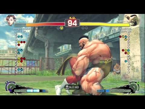 KOG [Zangief] vs boogie seeker [Chun] SSF4 Japanese Online Ranked Matches - TRUE-HD