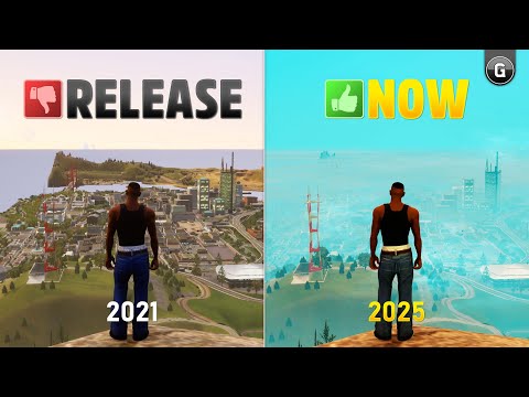 GTA Trilogy: Definitive Edition - Release vs Now