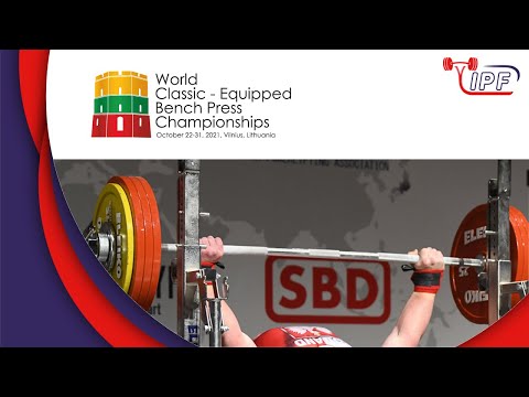 Men Jr classic, 53-74 kg - World Bench Press Championships 2021