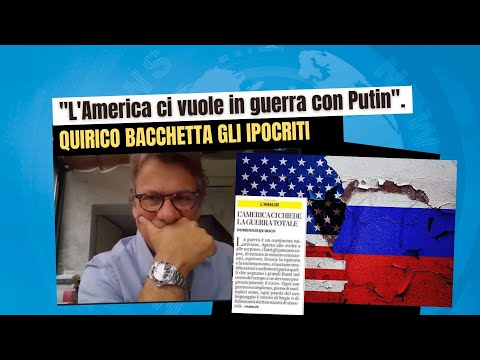 Zuppa di Porro 29 apr '22 - "L'America ci vuole in guerra con Putin". Quirico bacchetta gli ipocriti