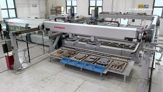 Salvagnini laser automation  introducing ADLU loading unloading and MCU sorting devices in size 6020