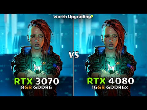 RTX 3070 vs RTX 4080 - Test In 1440p With 10 Games🔥 | How Big Is The Difference?