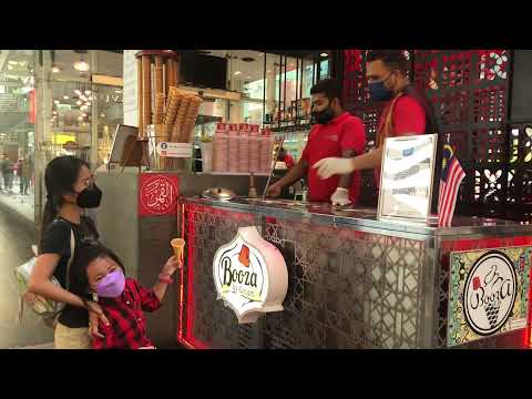 Turkish Ice Cream Tricks at Bukit Bintang Kuala Lumpur