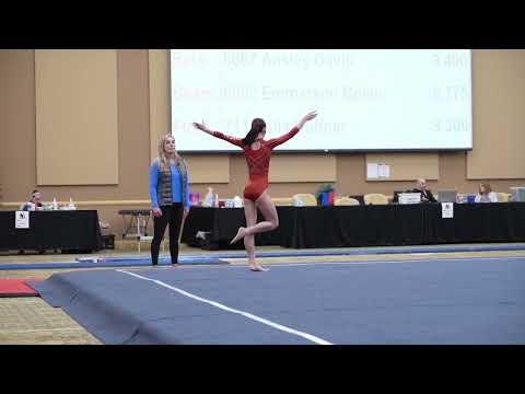 Alorah's  Floor Exercise at the Midwest Showdown 2023