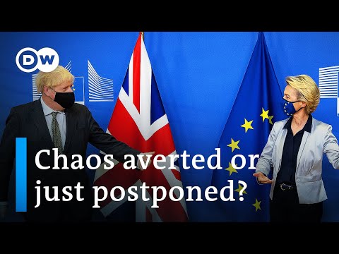 歐盟與英國Brexit貿易談判將在最後期限後繼續進行｜DW新聞網 (EU, UK Brexit trade talks to continue past deadline | DW News)