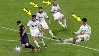 Lionel Messi Destruyendo Jugadores Leyendas - Humillaciones, Caños, Jugadas, Lujos, Goles & Mas