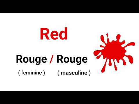 French colors - Daily french Learn   |  Lesson 8