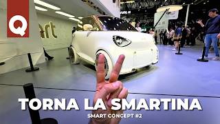 Torna la Smartina: 2 posti e 300 km di autonomia con piattaforma nativa EV