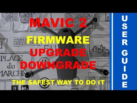 DJI Mavic 2 - Safest Way To Upgrade/Downgrade The Firmware - DJI Assistant 2 For Mavic - How-To