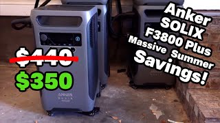 Anker SOLIX F3800 Plus: Saving Big on Energy During The Summer!
