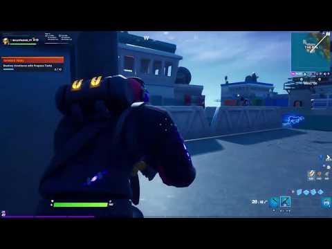 Destroy Structures with Propane Tanks Fortnite Easy Method