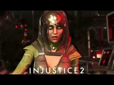 Injustice 2: Enchantress New Intro Dialogue vs Hellboy & Starfire